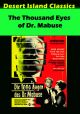 The 1,000 Eyes of Dr. Mabuse (1960) on DVD