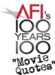 AFI's 100 Years, 100 Movie Quotes: America's Greatest Quips, Comebacks and Catchphrases (2005) DVD-R