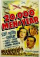 20,000 Men A Year (1939) DVD-R