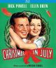 Christmas in July (1940) on Blu-ray