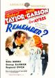 Remember? (1939) on DVD