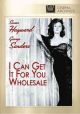 I Can Get It For You Wholesale (1951) On DVD