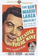 Because You're Mine (1952) On DVD