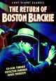 The Return Of Boston Blackie (1927) On DVD