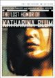 The Lost Honor Of Katharina Blum (1975) On DVD