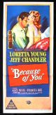 Because of You (1952) DVD-R