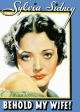 Behold My Wife (1934) DVD-R