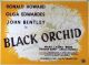 Black Orchid (1953) DVD-R