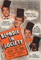 Blondie in Society (1941) DVD-R