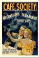 Cafe Society (1939) DVD-R