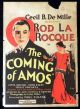 The Coming of Amos (1925) DVD-R