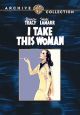 I Take This Woman (1940) On DVD