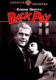 Back Pay (1930) on DVD