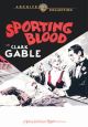 Sporting Blood (1931) on DVD
