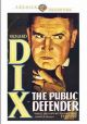 The Public Defender (1931) on DVD