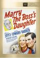 Marry The Boss's Daughter (1941) On DVD