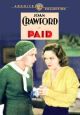 Paid (1930) On DVD