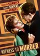 Witness To Murder (1954) On DVD