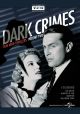 Dark Crimes: Film Noir Thrillers - Volume 2 on DVD