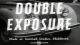 Double Exposure (1954) DVD-R