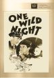 One Wild Night (1938) On DVD