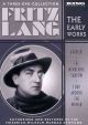 Fritz Lang: The Early Works On DVD