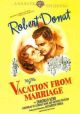 Vacation From Marriage (1945) On DVD