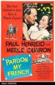 Pardon My French (1951)  DVD-R