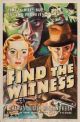 Find the Witness (1937)  DVD-R