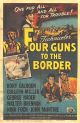 Four Guns to the Border (1954) DVD-R 