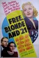 Free, Blonde and 21 (1940) DVD-R 