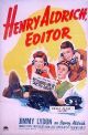 Henry Aldrich, Editor (1942) DVD-R 