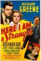 Here I Am a Stranger (1939)  DVD-R 