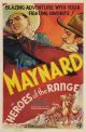 Heroes of the Range (1937) DVD-R