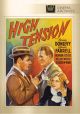 High Tension (1936) on DVD