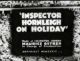 Inspector Hornleigh on Holiday (1939) DVD-R