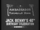 Jack Benny Celebrates His 40th Birthday (1958) DVD-R