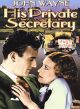 His Private Secretary (1933) On DVD