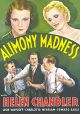 Alimony Madness (1933) On DVD