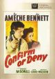 Confirm Or Deny (1941) On DVD