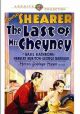 The Last Of Mrs. Cheyney (1929) On DVD