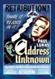 Address Unknown (1944) On DVD