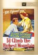 I'd Climb The Highest Mountain (1951) On DVD