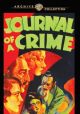 Journal of a Crime (1934) on DVD