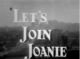 Let's Join Joanie (1950) DVD-R