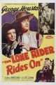  The Lone Rider Rides On (1941) DVD-R