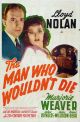 The Man Who Wouldn't Die (1942) DVD-R