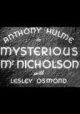 The Mysterious Mr. Nicholson (1947) DVD-R