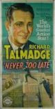 Never Too Late (1935) DVD-R