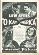Okay, America! (1932) DVD-R